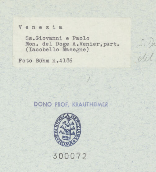 Rückseite von bh300072_recto