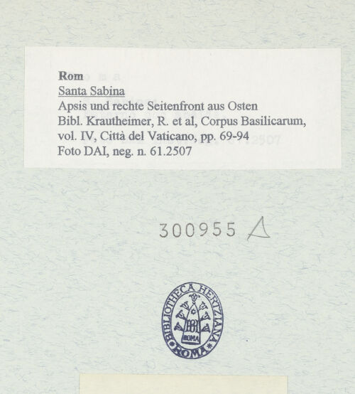 Rückseite von bh300955_recto