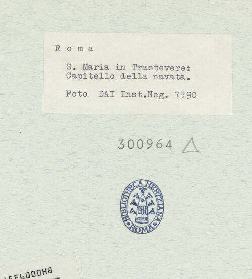 Rückseite von bh300964_recto