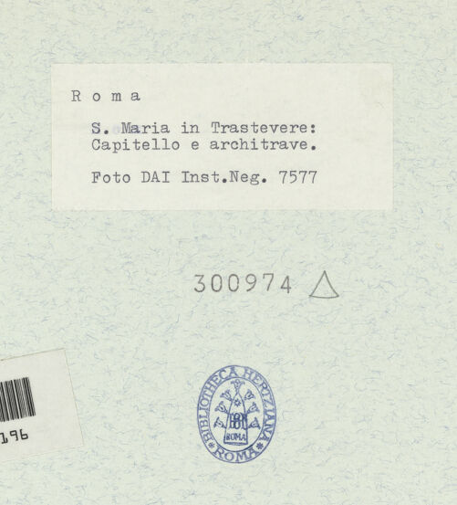 Rückseite von bh300974_recto