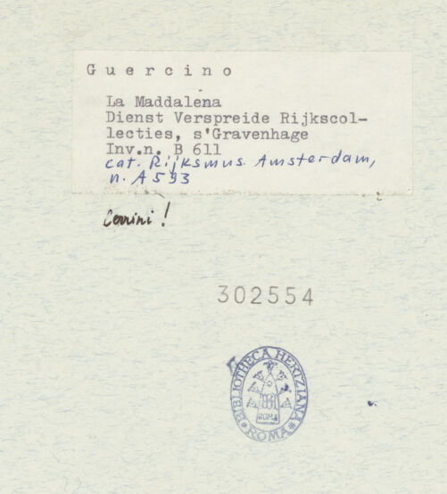 Rückseite von bh302554_recto