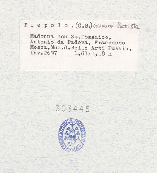 Rückseite von bh303445_recto