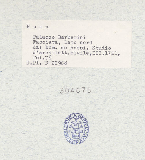 Rückseite von bh304675_recto