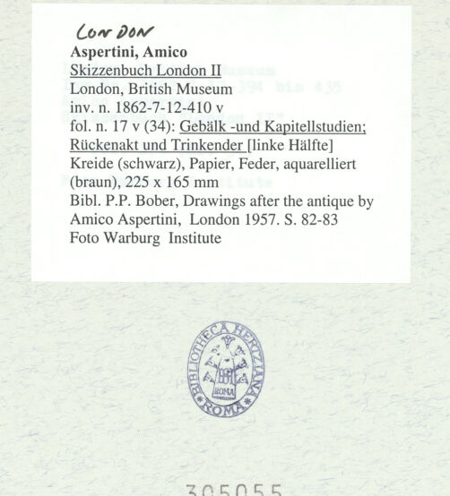 Rückseite von bh305055_recto