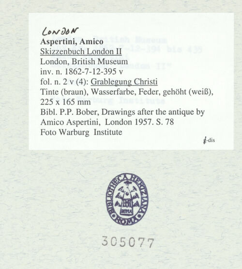 Rückseite von bh305077_recto