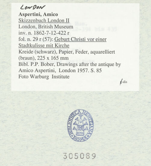 Rückseite von bh305089_recto