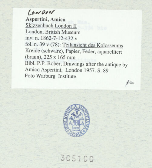 Rückseite von bh305100_recto