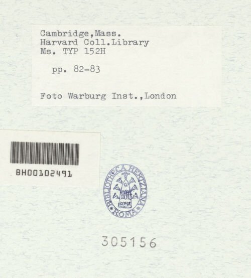 Rückseite von bh305156_recto