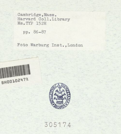 Rückseite von bh305174_recto