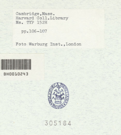 Rückseite von bh305184_recto