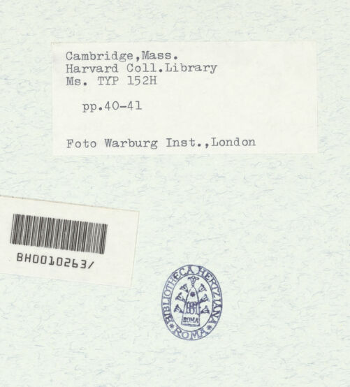 Rückseite von bh305237_recto