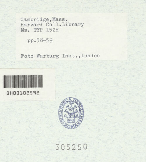 Rückseite von bh305250_recto