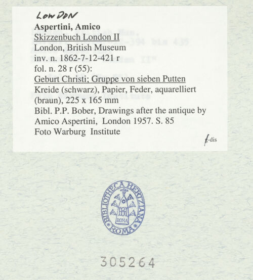 Rückseite von bh305264_recto