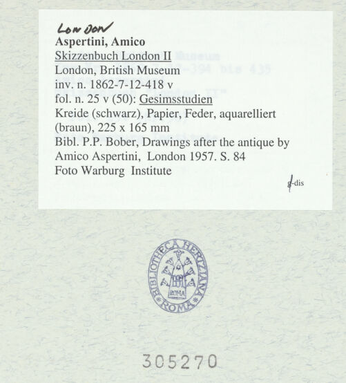 Rückseite von bh305270_recto