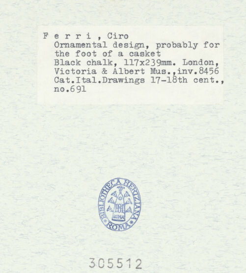 Rückseite von bh305512_recto