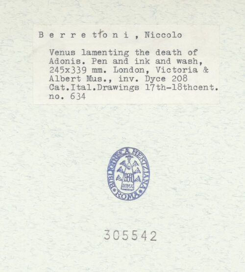 Rückseite von bh305542_recto