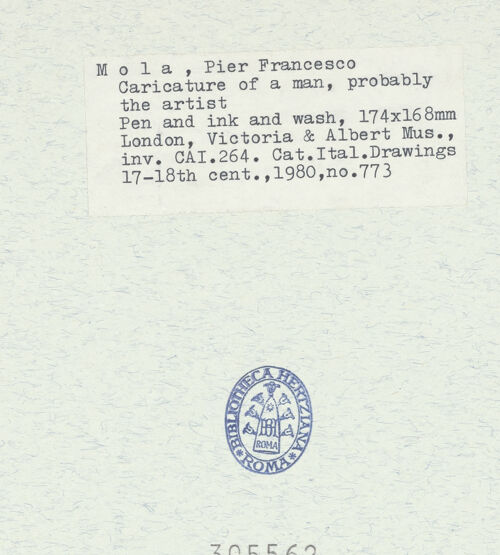 Rückseite von bh305562_recto