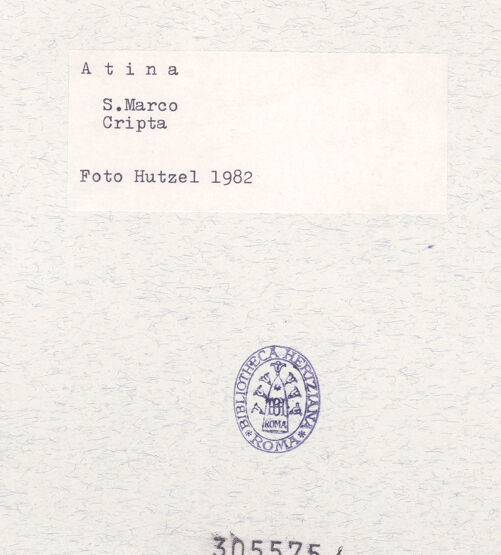 Rückseite von bh305575_recto