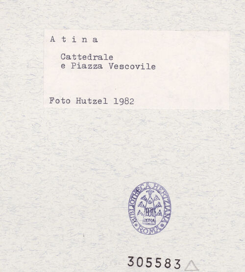 Rückseite von bh305583_recto