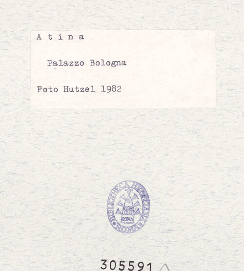 Rückseite von bh305591_recto