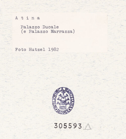 Rückseite von bh305593_recto