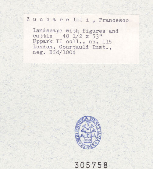 Rückseite von bh305758_recto