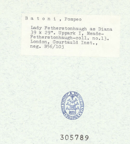 Rückseite von bh305789_recto