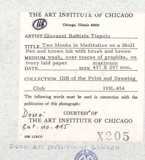 Rückseite von bh307073_recto