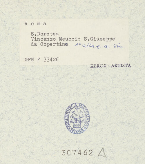 Rückseite von bh307462_recto