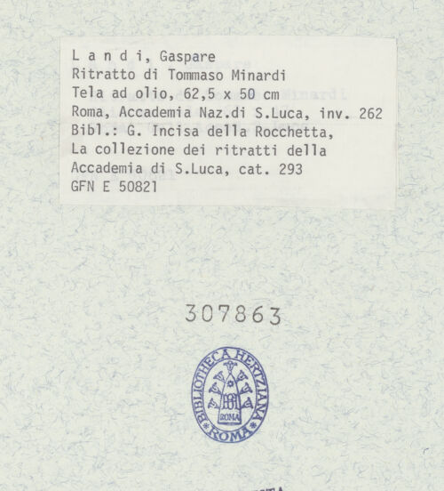 Rückseite von bh307863_recto