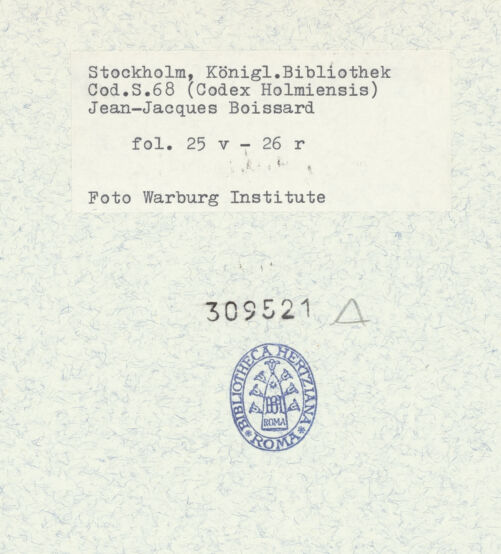 Rückseite von Kungliga Biblioteket [https://www.deutsche-digitale-bibliothek.de/content/lizenzen/rv-ez/] Inscriptionum antiquarum (Codex Holmiensis)Sitzstatue der Mater Magna, gestiftet von Lucilla, der Tochter Mark Aurels - , bh309521_recto. Foto.