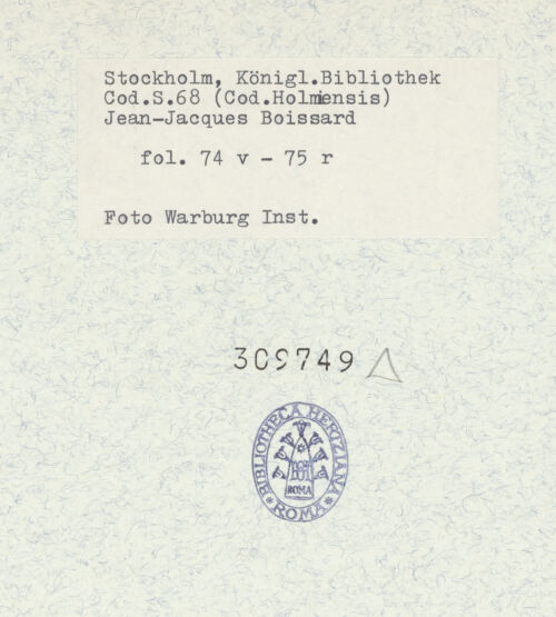 Rückseite von bh309749_recto