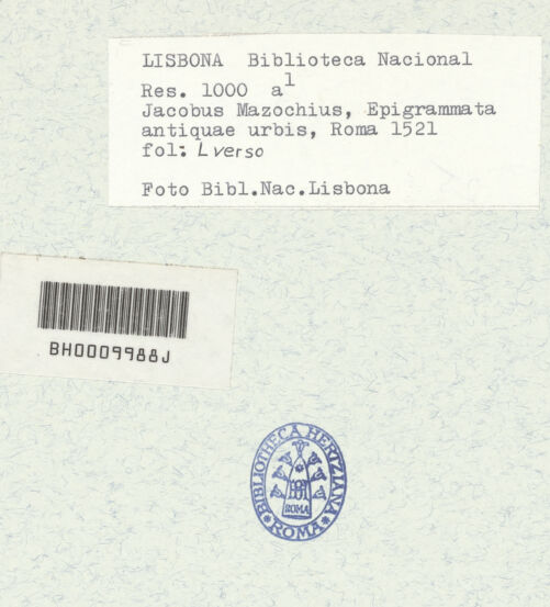 Rückseite von bh309768_recto