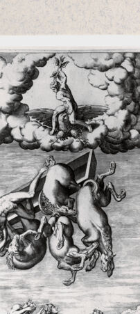 Rückseite von Bibliotheca Hertziana [http://creativecommons.org/publicdomain/mark/1.0/] Der Sturz des Phaeton - , bh310191. Foto.