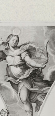 Rückseite von Landesbildstelle Rheinland [http://creativecommons.org/publicdomain/mark/1.0/] Fresko des Palazzo VerospiDiana - , bh311985. Foto.