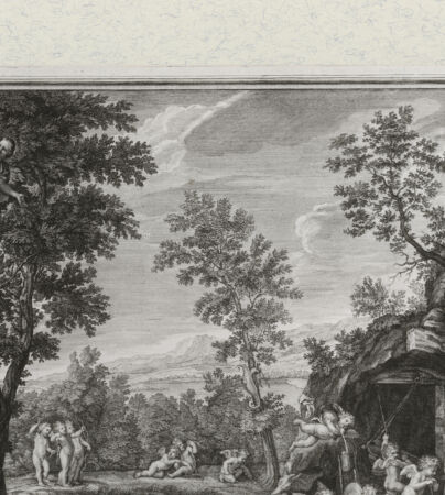 Rückseite von Landesbildstelle Rheinland [http://creativecommons.org/publicdomain/mark/1.0/] Folge von 4 Blättern: Die Geschichte der VenusDie ruhende Venus, die die Amouretten für ihr Ziel arbeiten lässt - , bh312005. Foto.