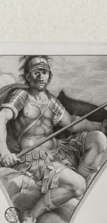 Rückseite von Landesbildstelle Rheinland [http://creativecommons.org/publicdomain/mark/1.0/] Fresko des Palazzo VerospiMars - , bh312013. Foto.