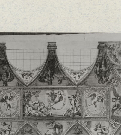 Rückseite von Landesbildstelle Rheinland [http://creativecommons.org/publicdomain/mark/1.0/] Fresko des Palazzo VerospiFresko des Palazzo Verospi - , bh312019. Foto.