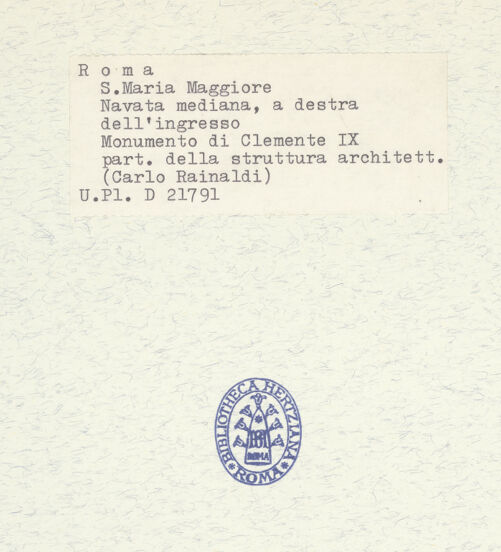 Rückseite von bh312105_recto