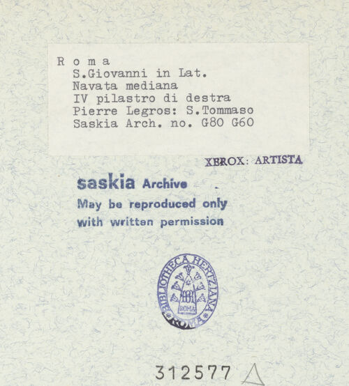 Rückseite von bh312577_recto