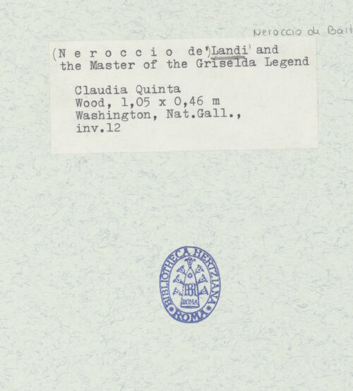 Rückseite von bh312792_recto