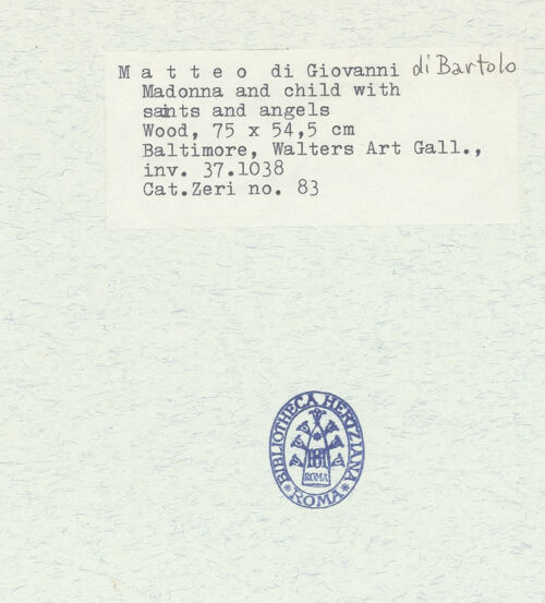 Rückseite von bh313302_recto