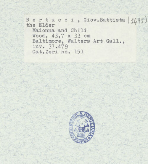 Rückseite von bh313445_recto