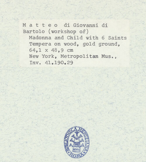 Rückseite von bh313628_recto