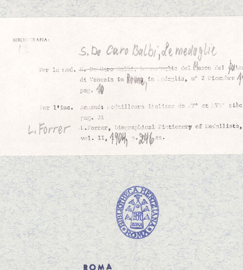 Rückseite von bh314463_bh314469_recto