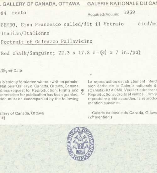 Rückseite von bh315293_recto