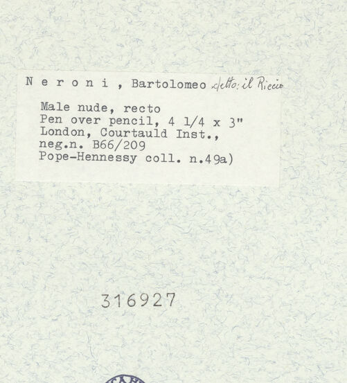 Rückseite von bh316927_recto