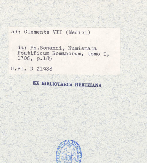 Rückseite von bh316958_recto