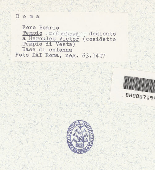 Rückseite von bh317319_recto