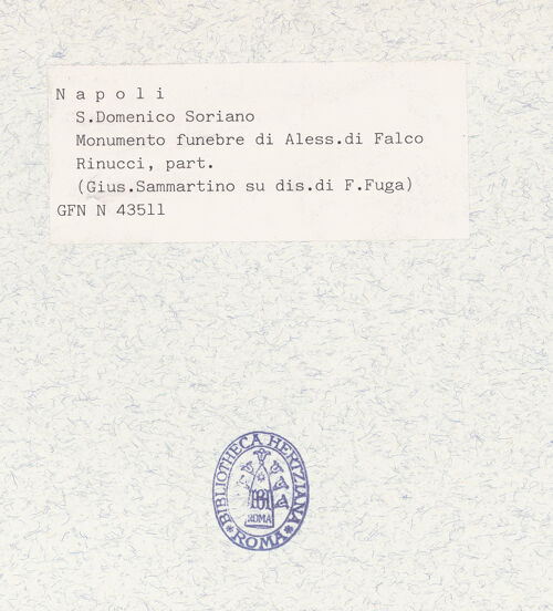 Rückseite von ICCD [https://www.deutsche-digitale-bibliothek.de/content/lizenzen/rv-ez/] Grabmal des Alessandro Rinuccini - Detail, bh321134_recto. Foto.